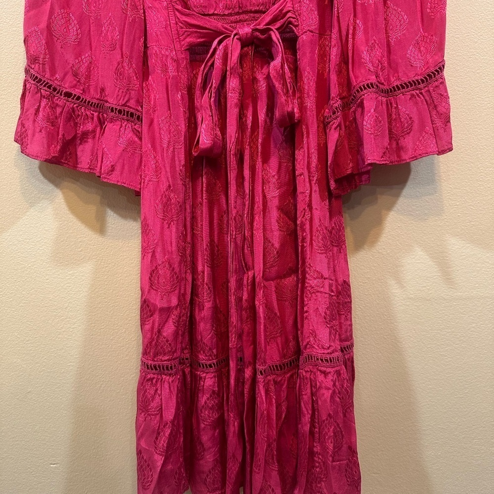 Maeve x Anthropologie Christine Belted Mini Dress Size 0 - Picture 11 of 11